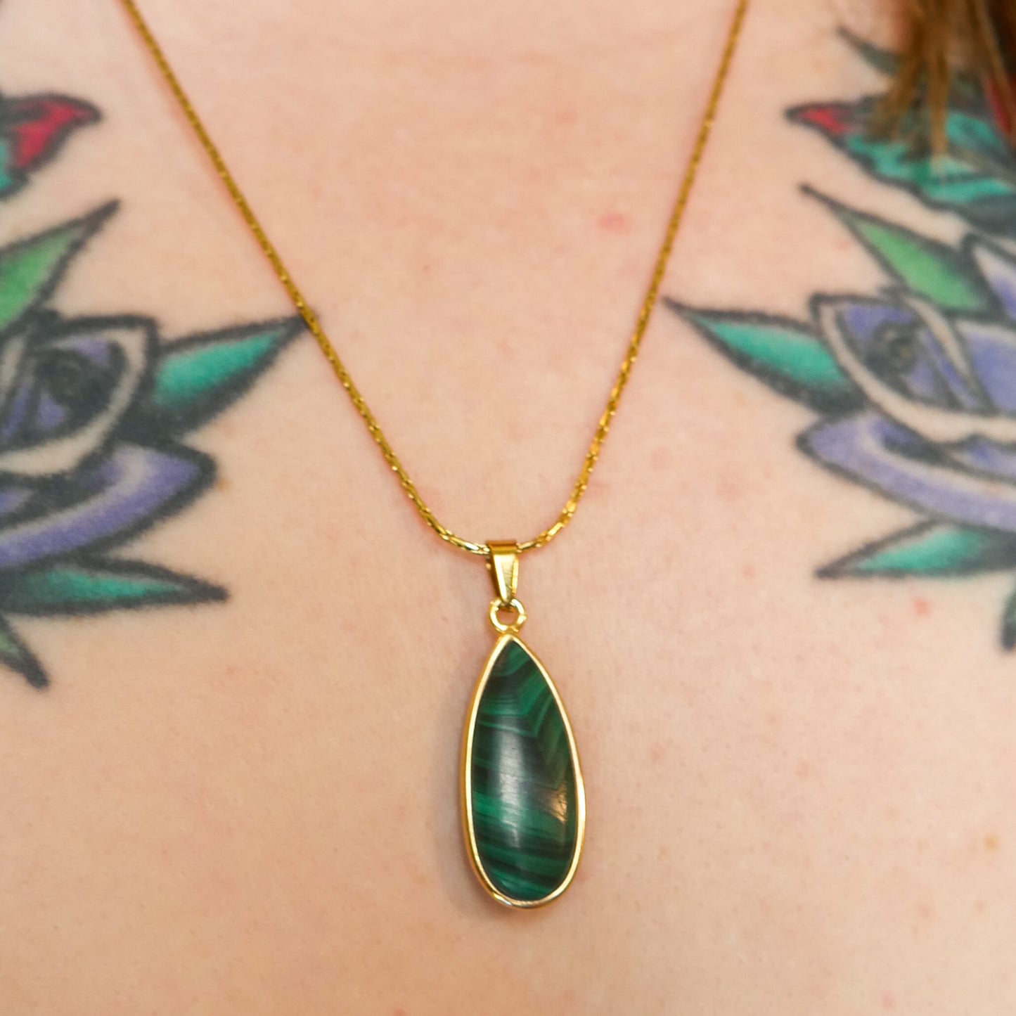 Alter Malachite Necklace
