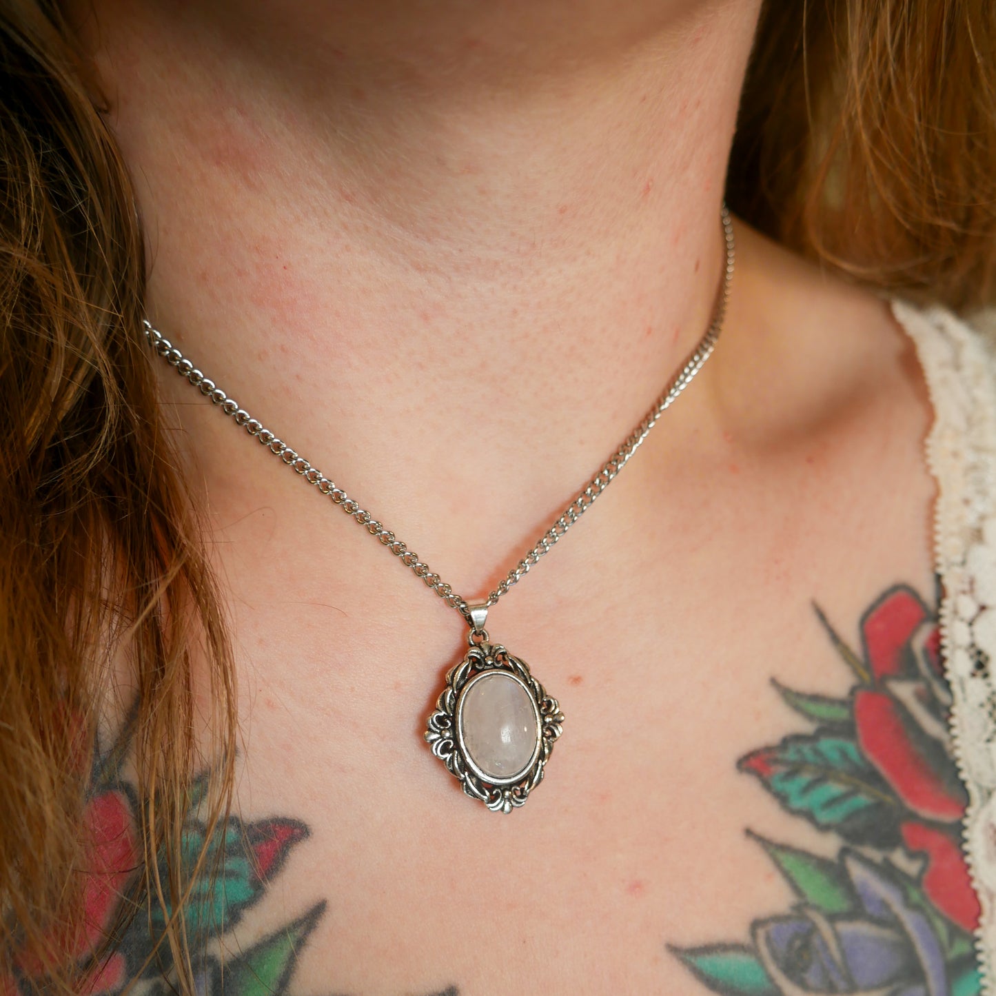 Revival Moonstone Pendant Necklace
