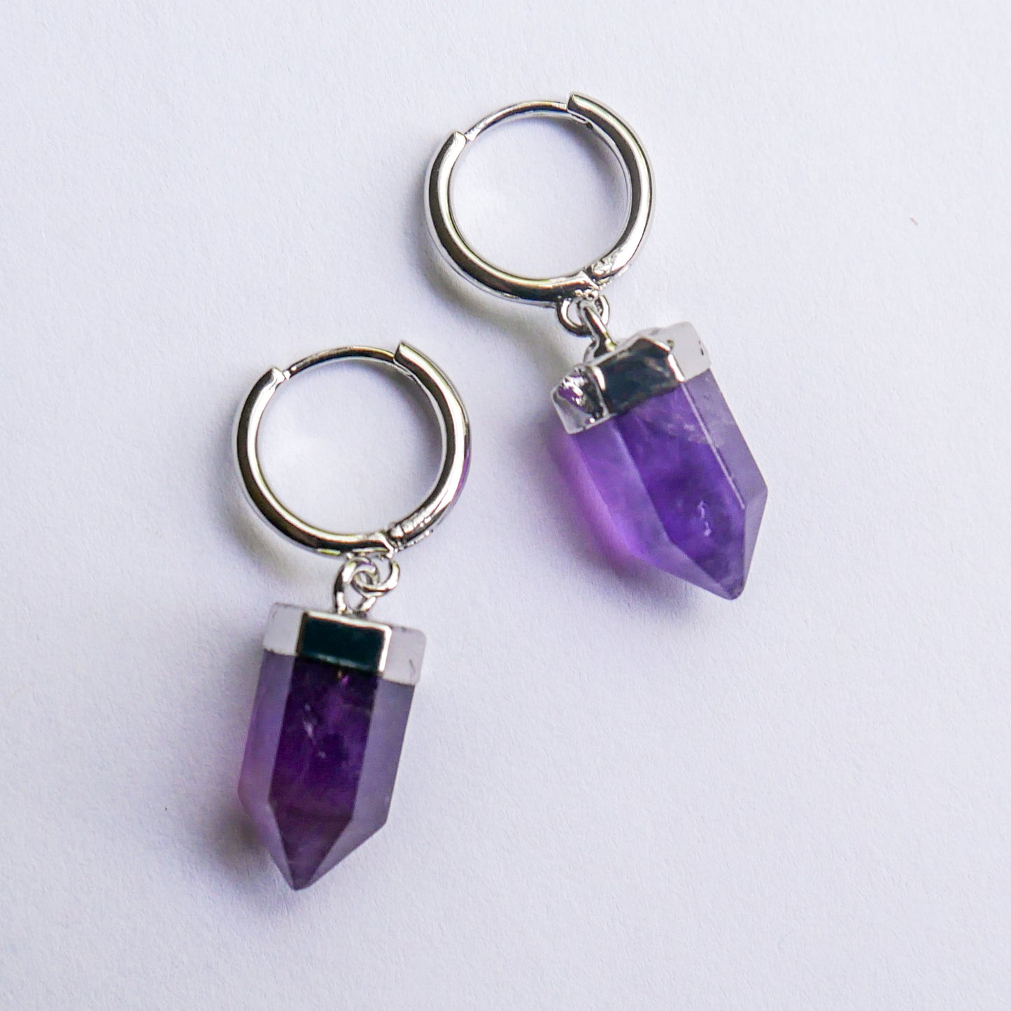 Intuitive Amethyst Necklace and Earring Bundle