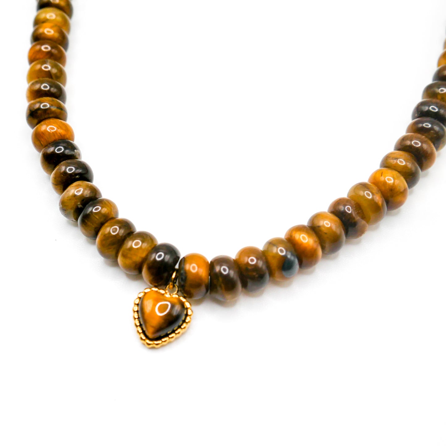 Guarded Heart Tiger's Eye Necklace