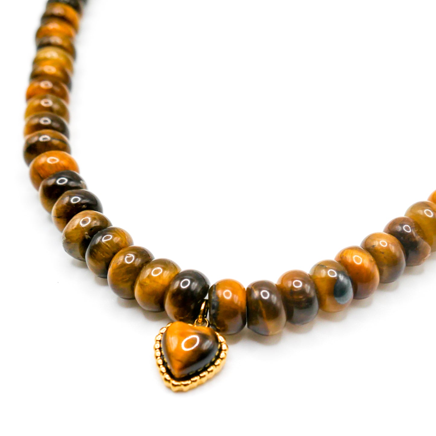 Guarded Heart Tiger's Eye Necklace