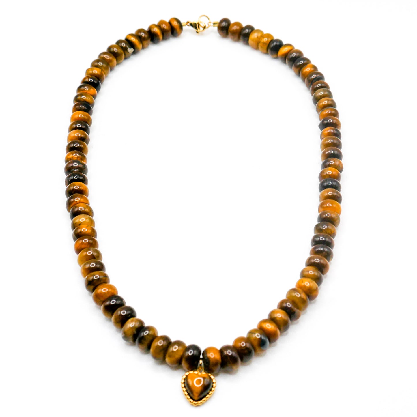 Guarded Heart Tiger's Eye Necklace