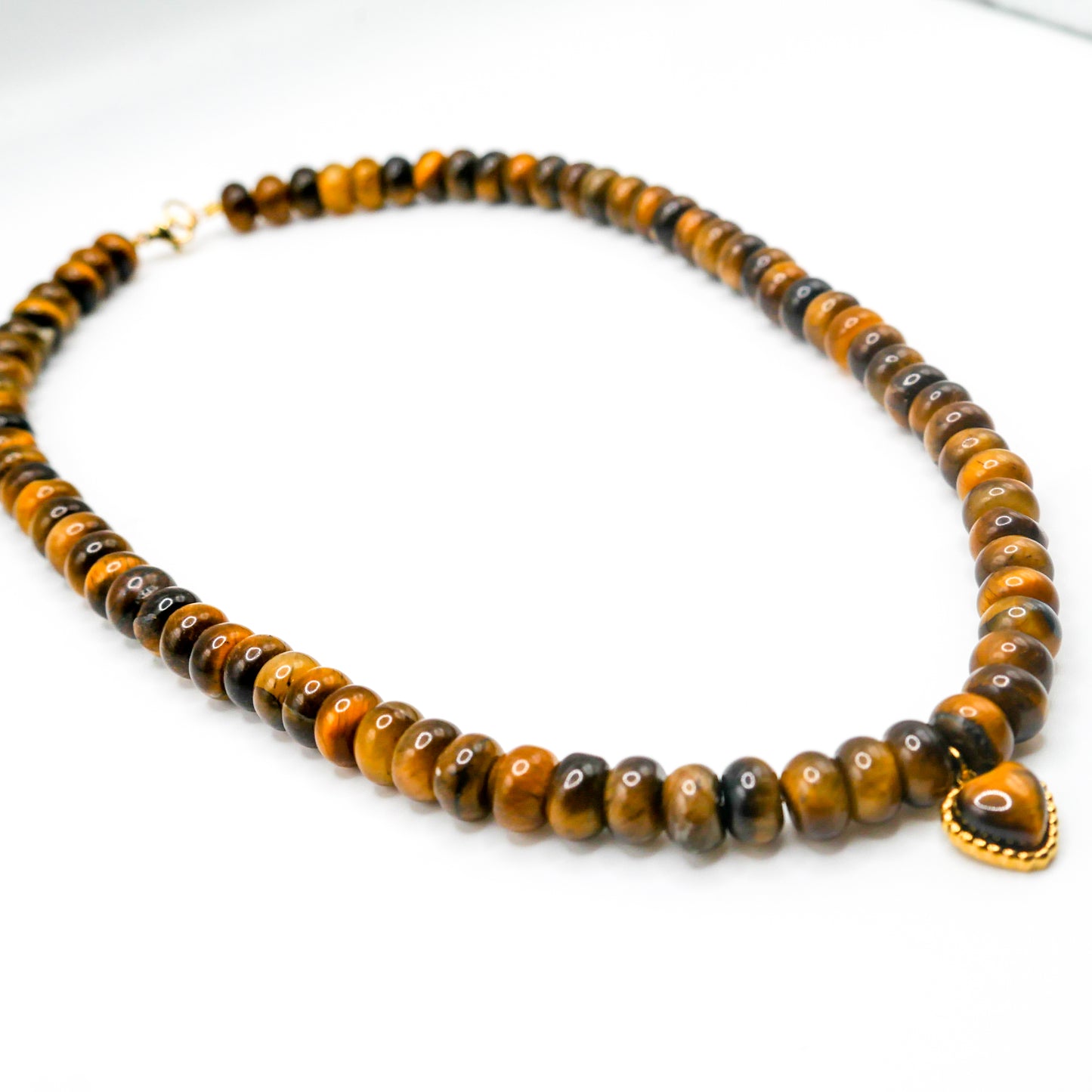 Guarded Heart Tiger's Eye Necklace