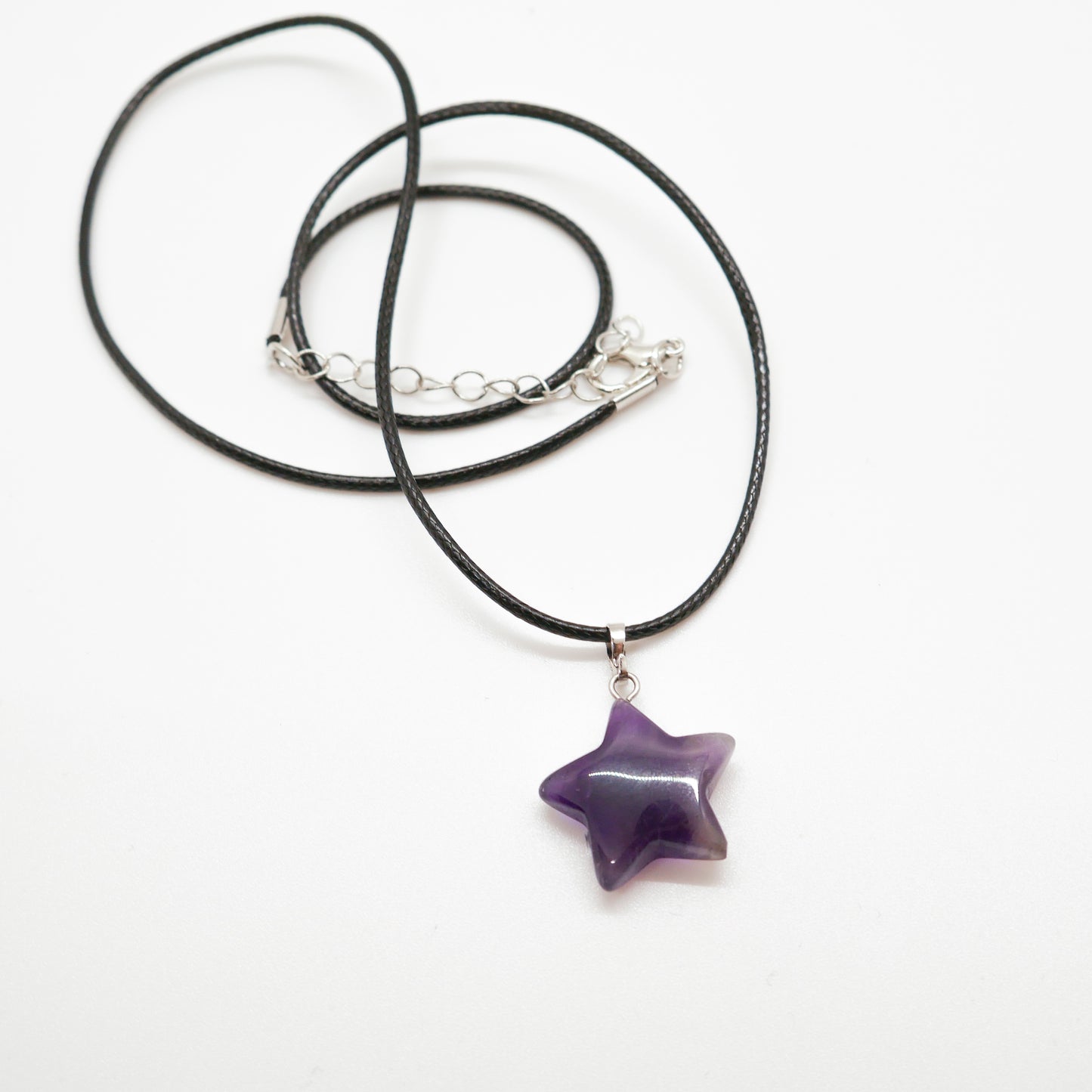 Amethyst Star Pendant Necklace
